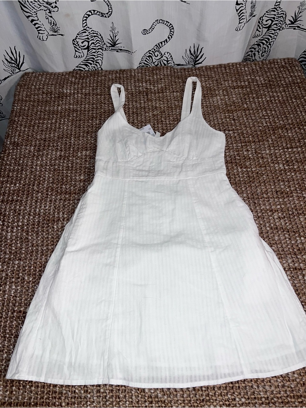 American Eagle Outfitters White Mini Dress